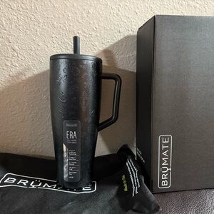 BrüMate Black Insulated Mug with Handle